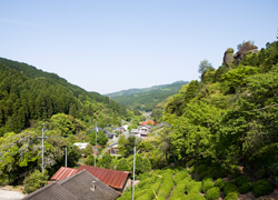 黒木町の風景